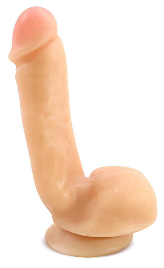 Eden Pleasure Products Adult Sex Toys - Realistic Handcrafted Dual Density Dildo - 8.5 Inch - Lifelike Penis with Strong Suction Cup - Vaginal, Anal, G-Spot Stimulator Unisex - Beige