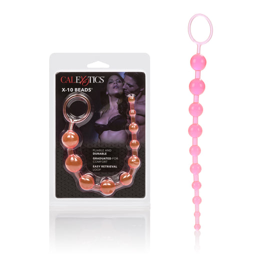 X-10 Beads Pink by SEXTOY