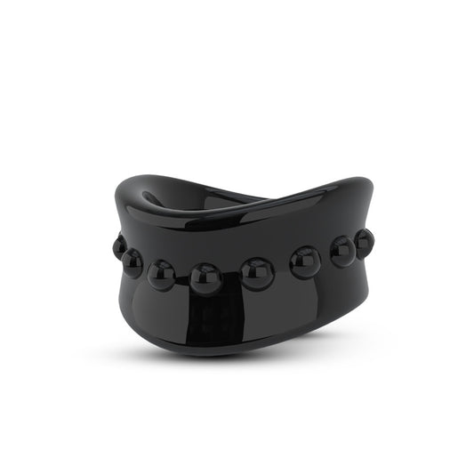 Blush 74730: Stay Hard Beef Ball Stretcher 1.5 Black