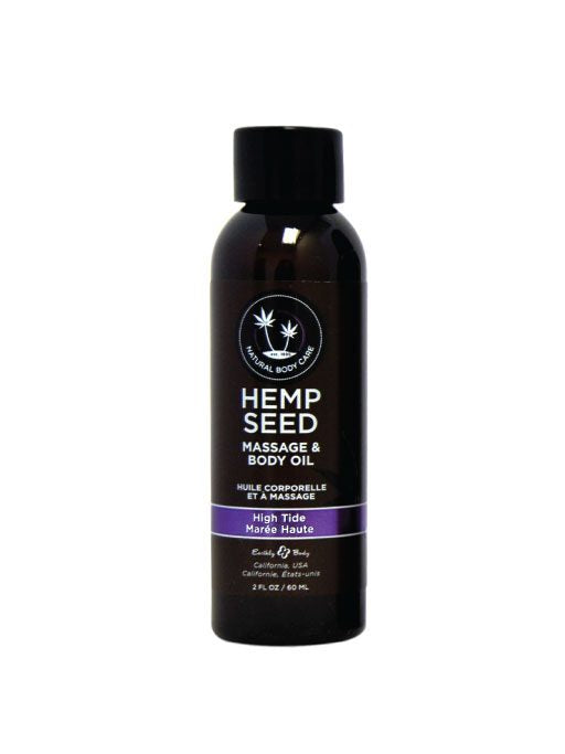 Earthly Body High Tide Massage Oil, 2 Ounce