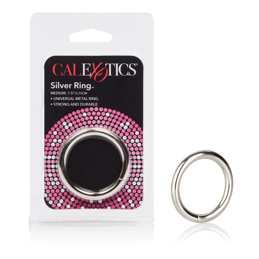 California Exotics Silver Ring, Medium