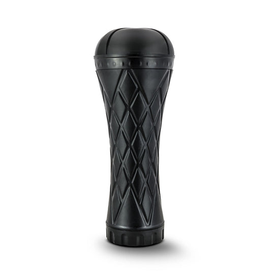 Blush Novelties M for Men - The Torch - 9.5" Male Suction Capsule Stroker - Ribbed Interior - Realistic Masturbator - Sex Toy for Men