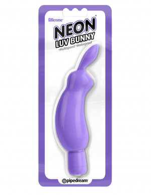Pipedream Products Neon Luv Bunny, Purple, 2.6 Lb