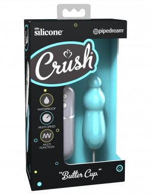Pipedream Products Crush Vibrator, Butter Cup Blue Bullet