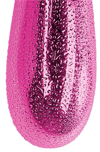 BMS Rain 7 Function Textured Bullet Waterproof Vibrator, Fuchsia, 3 Inch