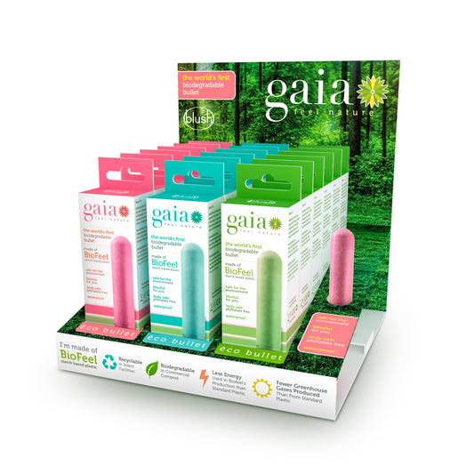 Gaia - Gaia Eco Bullet 18 Piece PDQ Display