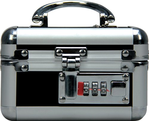 Bms Enterprises Mini Lockable Vibe Case, Black