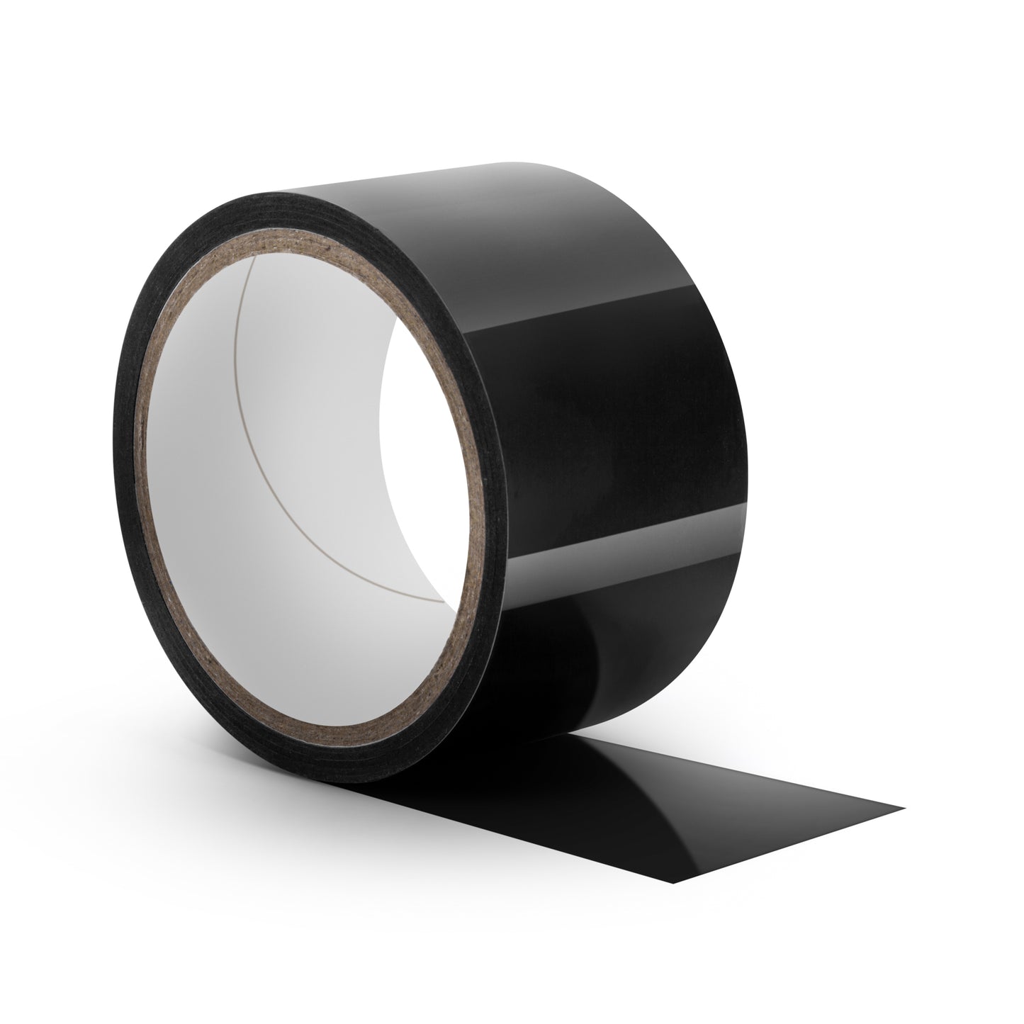Blush Novelties Temptasia Bondage BDSM Tape 60 Feet of Non-Sticky Bondage Tape for Playful Kinky Fetish Pleasure - Shiny, Versatile, and Multi-Functional for Blindfolds, Binding, and Dressing