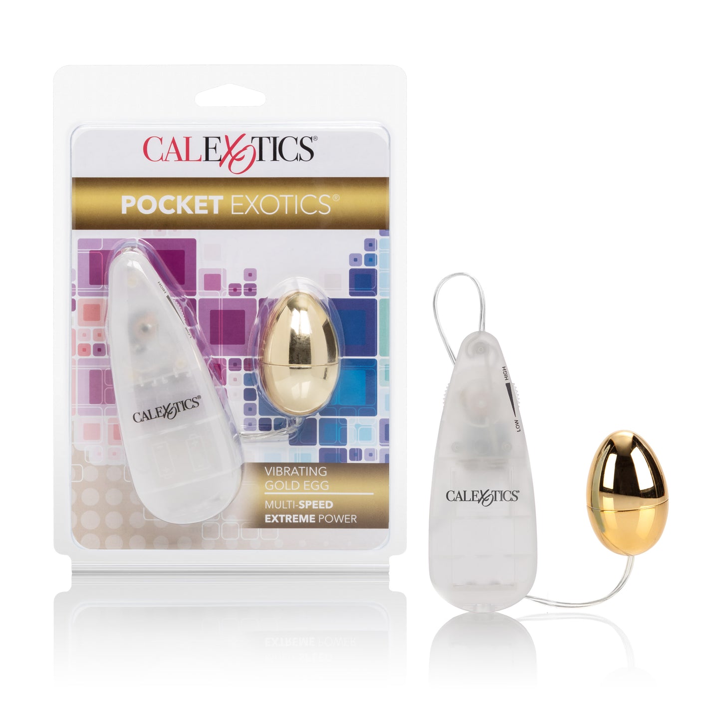 California Exotics Pocket Exotic Vibrating Gold Egg