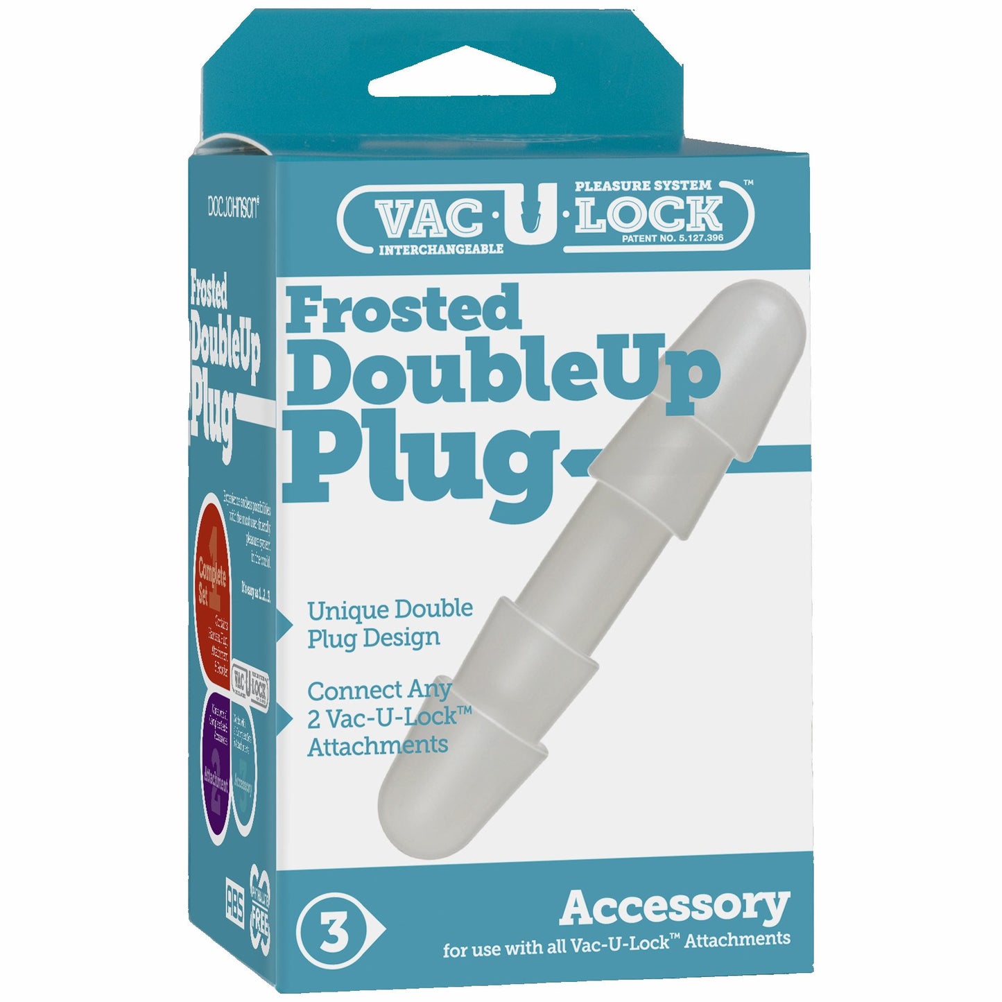 VAC U LOCK DOUBLE UP PLUG FROST