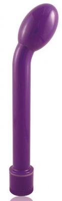 Sleek Multi Speed Curved Tip Vibrator - G Spot Stimulator - Waterproof - Sex Toy for Women - Sex Toy for Couples (Purple)