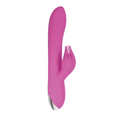 Adam & Eve - Eve's Clit Tickling Silicone Rechargeable Rabbit Vibrator - Pink