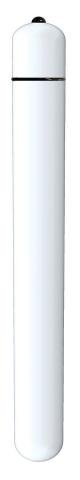 Power Bullet Breeze 3-Speed Wireless Waterproof Bullet, White, 12.6 CM x 1.5 CM