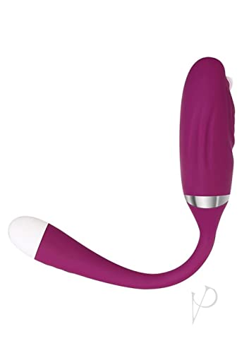 Adam & Eve Eve's Thumping Love Button - Burgundy