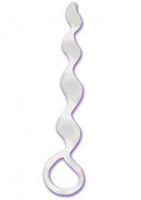 California Exotics Squiggle Pleasure Probe, Frost