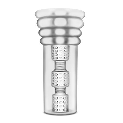 Soft Textured Male Masturbator - Sex Toy for Men (Clear)