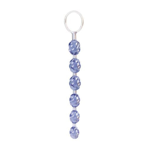 California Exotics Swirl Pleasure Beads, Purple