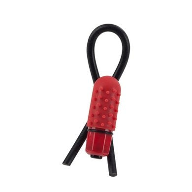 California Exotic Novelties 10-function Vibrating Silicone Stud Lasso - Red