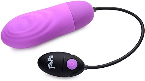 7X Pulsing Rechargeable Silicone Vibrator - Purple