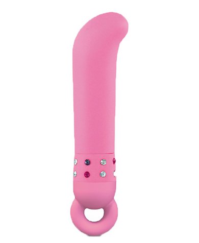 Blush Novelties Velvet Mini G-Spot Vibrator, Pink