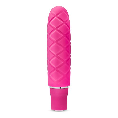 10 Vibrating Functions Mini Pocket Vibrator - Waterproof - Clitoral Compact Stimulator - Sex Toy for Women (Fuchsia)