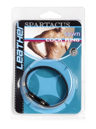 Spartacus Sewn Leather C Ring