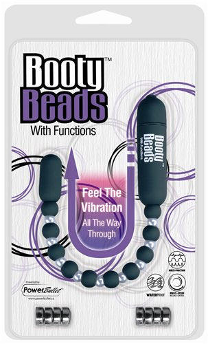 BMS Enterprises 7 Function Booty Beads, Grey, 0.25 Pound