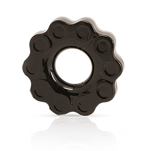Super Elastic Cock Ring - Strong Cockring - Prolong Erection - Sex Toy for Men (Black)