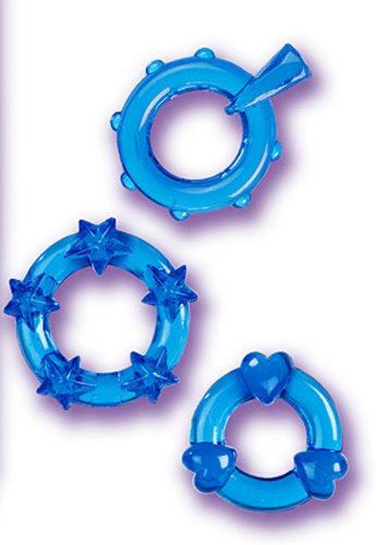 CalExotics Novelties Magic C-Rings, Blue