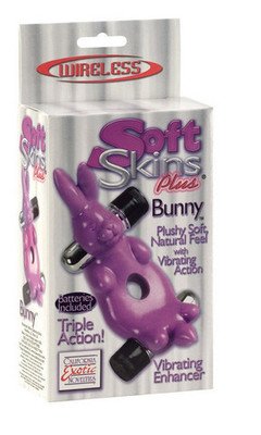 California Exotics SoftSkins Plus Cock Ring, Bunny