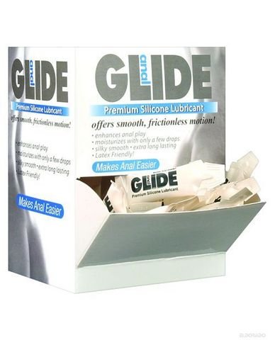 Body Action Products Anal Glide Display, 50 Count