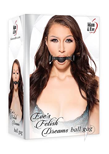 Adam & Eve Eve's Fetish Dreams Ball Gag - Black