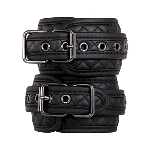Adam & Eve Eve's Fetish Dreams Ankle Cuffs - Black