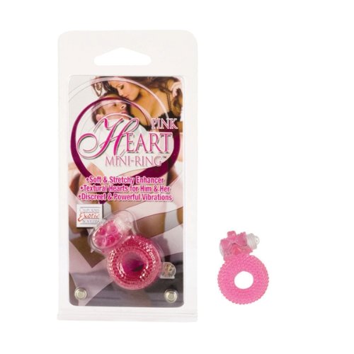California Exotics Pink Heart Mini Ring