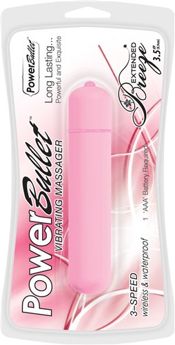 PowerBullet Extended Breeze Waterproof, Pink, 3.5 Inch