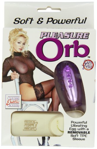 CalExotics Pleasure Orb Vibrating Egg, Purple (1126-14-3)