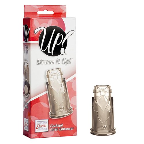 California Exotic Novelties Up Dress It Up Cocktail Girth Enhancer, Gray