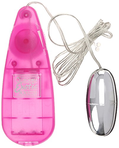 CalExotics Novelties Slim Teardrop Bullet, Pink