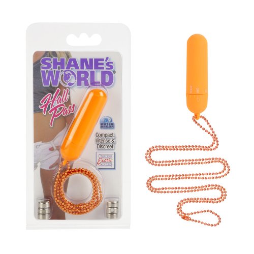 California Exotic Novelties Shane’s World Hall Pass, Orange, 0.06 Pound