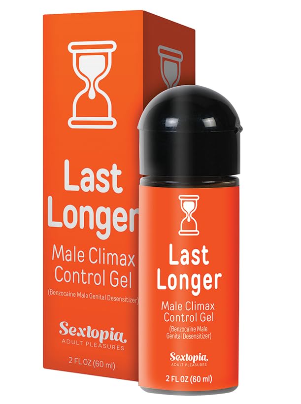Body Action 89263: Sextopia Last Longer Male Climax Control Gel 2 Oz. Bottle