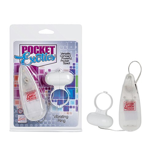 California Exotics Pocket Exotics Cock Ring, Ivory