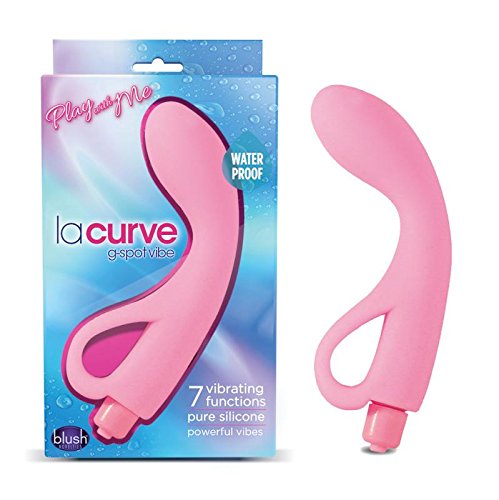 Blush Novelties Blush La Curve G-spot Vibe, Pink]
