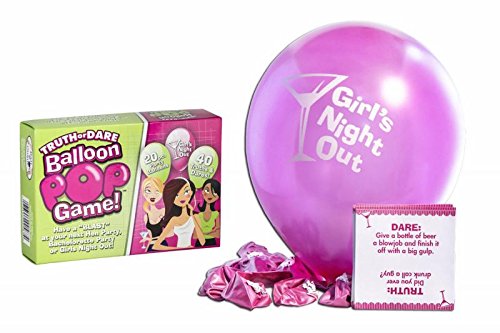 Bride-to-be Truth or Dare Balloon Pop Game
