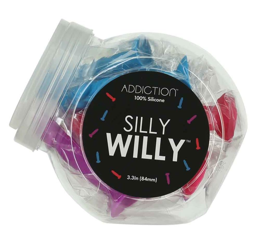 Addiction - Silly Willy Mini Dildo 12 Pieces - 8 cm