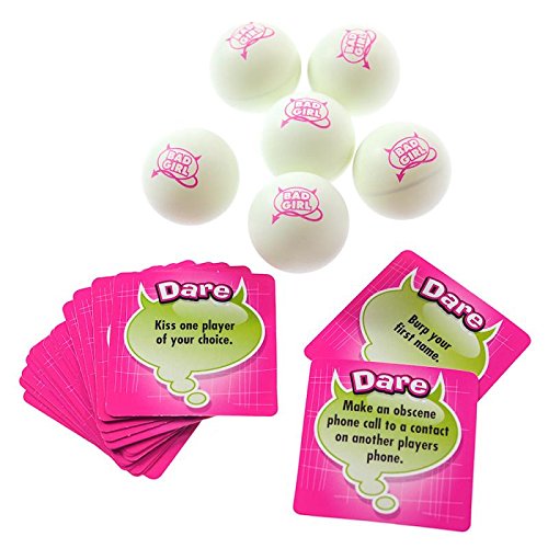 Bride-to-be Bad Girl Truth or Dare Party Beer Pong