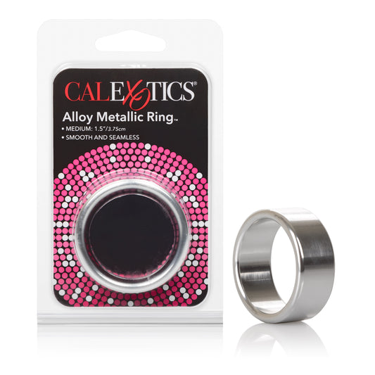 CalExotics Novelties Alloy Metallic Penis Enhancement Ring, Medium