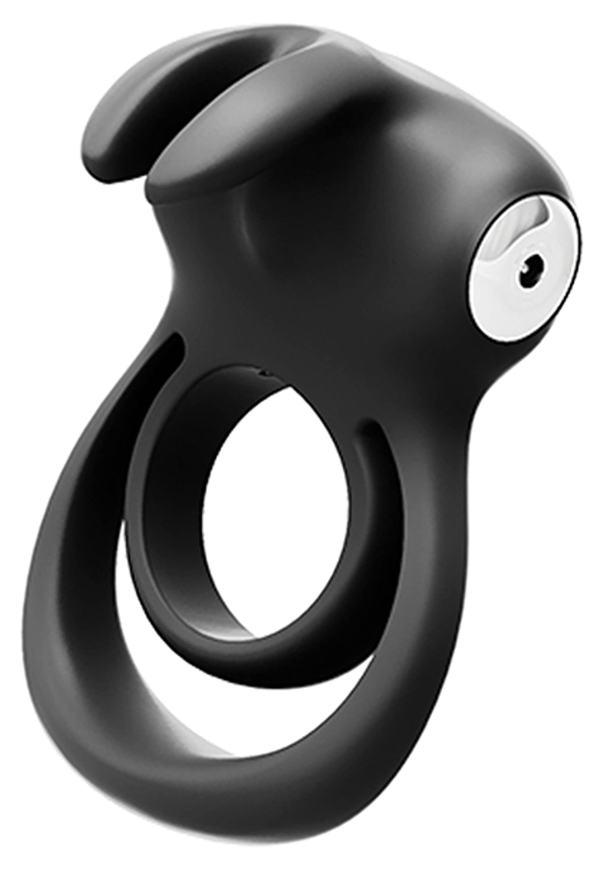 VeDO Thunder Bunny Vibrator, Rechargeable Vibrating Couples Double C-Ring, Clitoral Stimulation, 10 Vibration Mode Adult Sex Toy (Black)