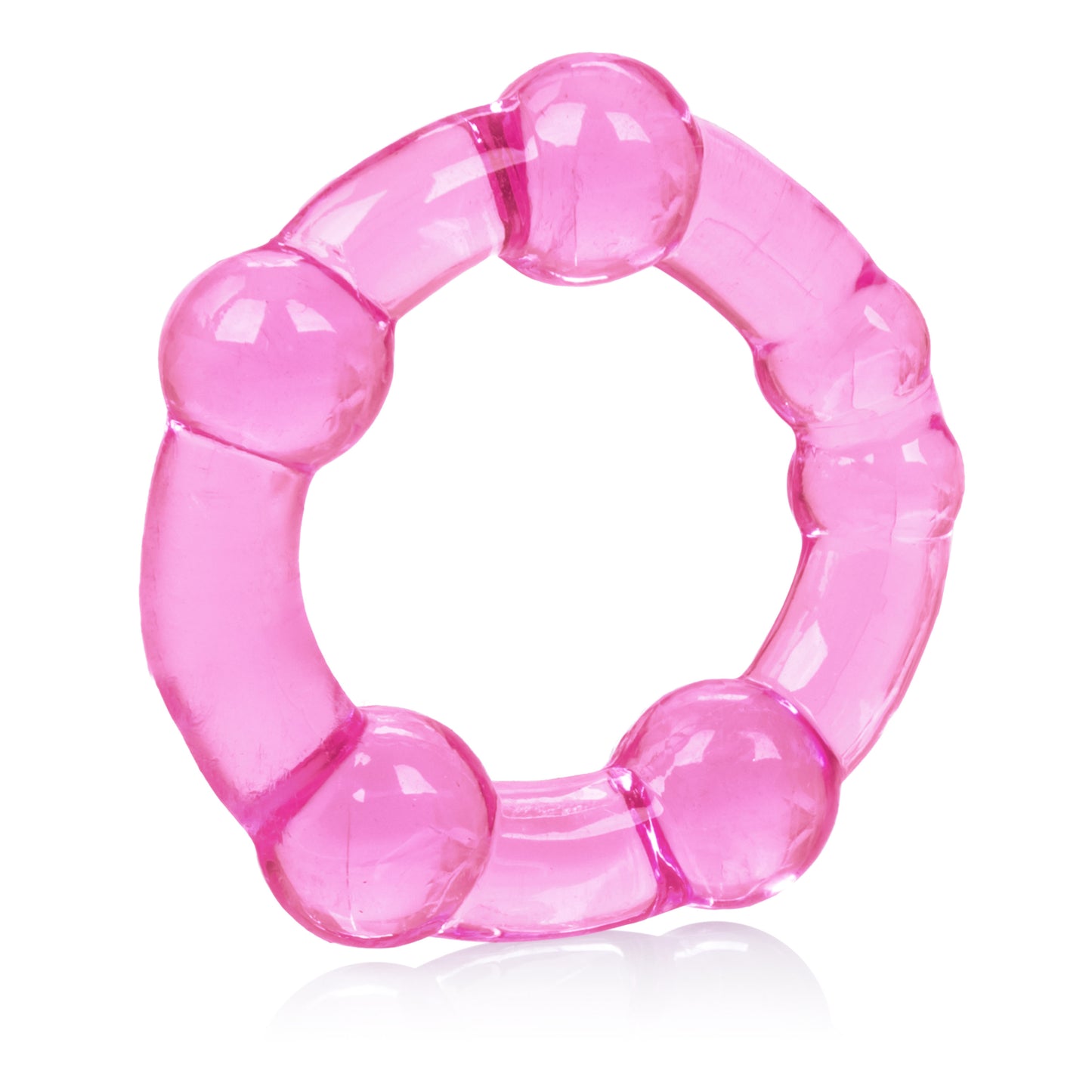 CalExotics Silicone Island Rings, Pink