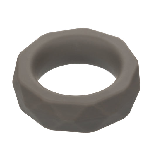 CalExotics Alpha Liquid Silicone Prolong Prismatic Penis Cock Ring - SE-1491-60-2