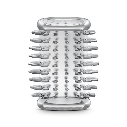 Male Enlargement Pleasure Enhancing Cock Sleeve - Soft Spiky Nubs(Clear)